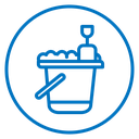 Sand bucket icon