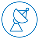 Satellite dish 4 icon