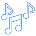 Scattered Music Notes icon