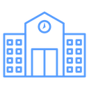 School Color Outline icon
