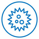 Sea urchin icon