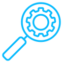 Search Engine Optimization Gear icon