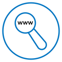 Searching website icon