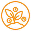 Seed money icon