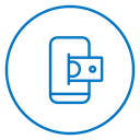 Send money smartphone 2 icon