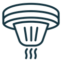 Sensor smoke icon