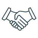 Shake hands icon