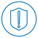 Shield exclamation 2 icon