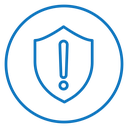 Shield exclamation icon