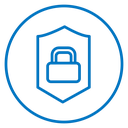Shield lock icon