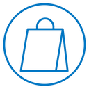 Shopping bag icon