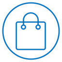 Shopping bag icon