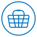 Shopping basket icon