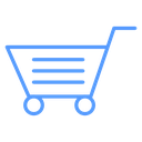 Shopping Cart Lines icon