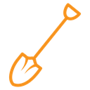 Short spade icon