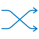 Shuffle icon