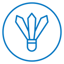 Shuttlecock icon