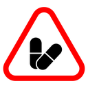 Side effects sign icon