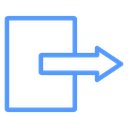 Sign Out Door Arrow icon