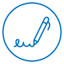 Signature icon