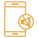 Silent phone icon