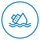 Sinking icon