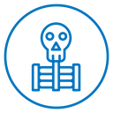 Skeleton icon