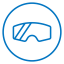 Ski goggles icon
