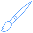 Slanted Paint Brush icon