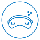 Sleep mask icon