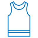 Sleeveless shirt icon