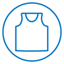 Sleeveless shirt icon