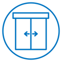 Sliding door icon