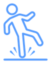 Slippery floor icon