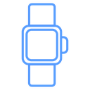 Smartwatch Side Button Color Outline icon