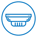 Smoke detector icon