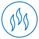 Smoke steam silhouette icon