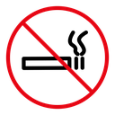 Smoking ban icon