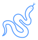 Snake Color Outline icon