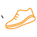 Sneaker shoe icon