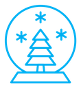 Snow globe icon