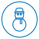 Snowman 6 icon