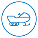 Snowmobile icon