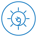 Solar energy icon