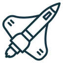 Space shuttle icon