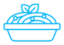 Spaghetti pasta icon