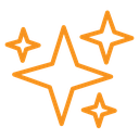 Sparkles shine icon
