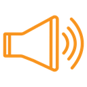 Speaker volume icon