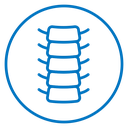 Spinal column icon
