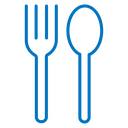 Spoon and fork icon
